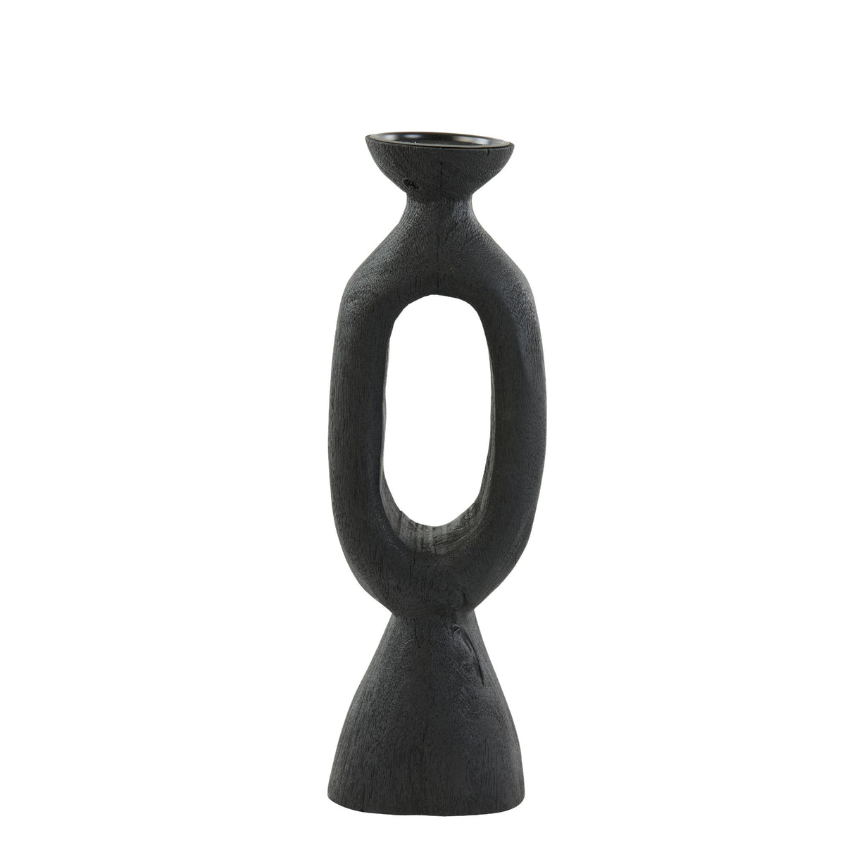 Light & Living kandelaar Django - zwart - 14x12x45cm