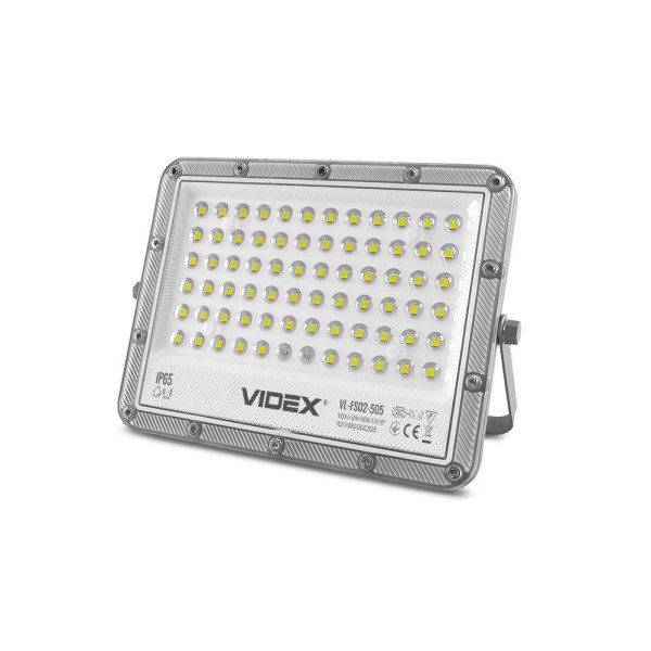 Naświetlacz solarny z pilotem 1000lm=LED 10W 5000K IP65 SOLAR Videx