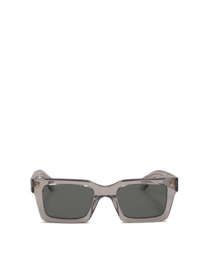 Grey polarized wayfarer glasses