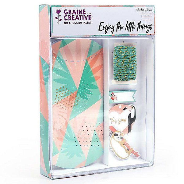 6 boîtes cadeaux à faire soi-même - Tropical