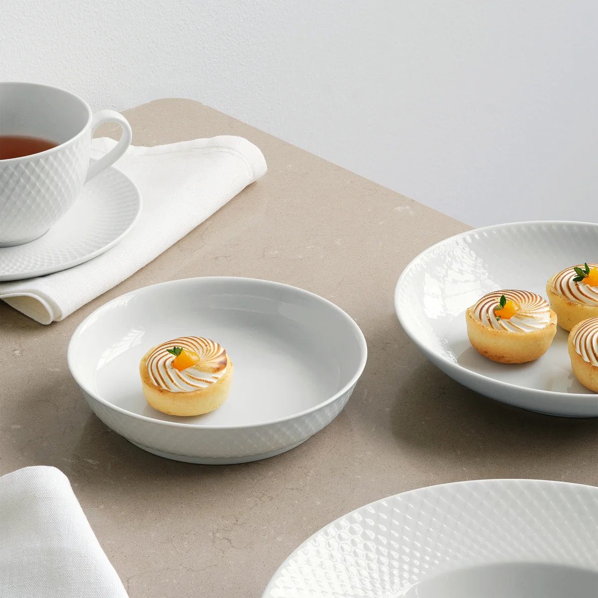 Lyngby Porcelæn - Rhombe Schale