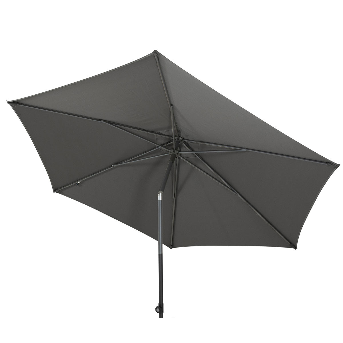 4 Seasons stokparasol Oasis donker grijs - Ø300 cm