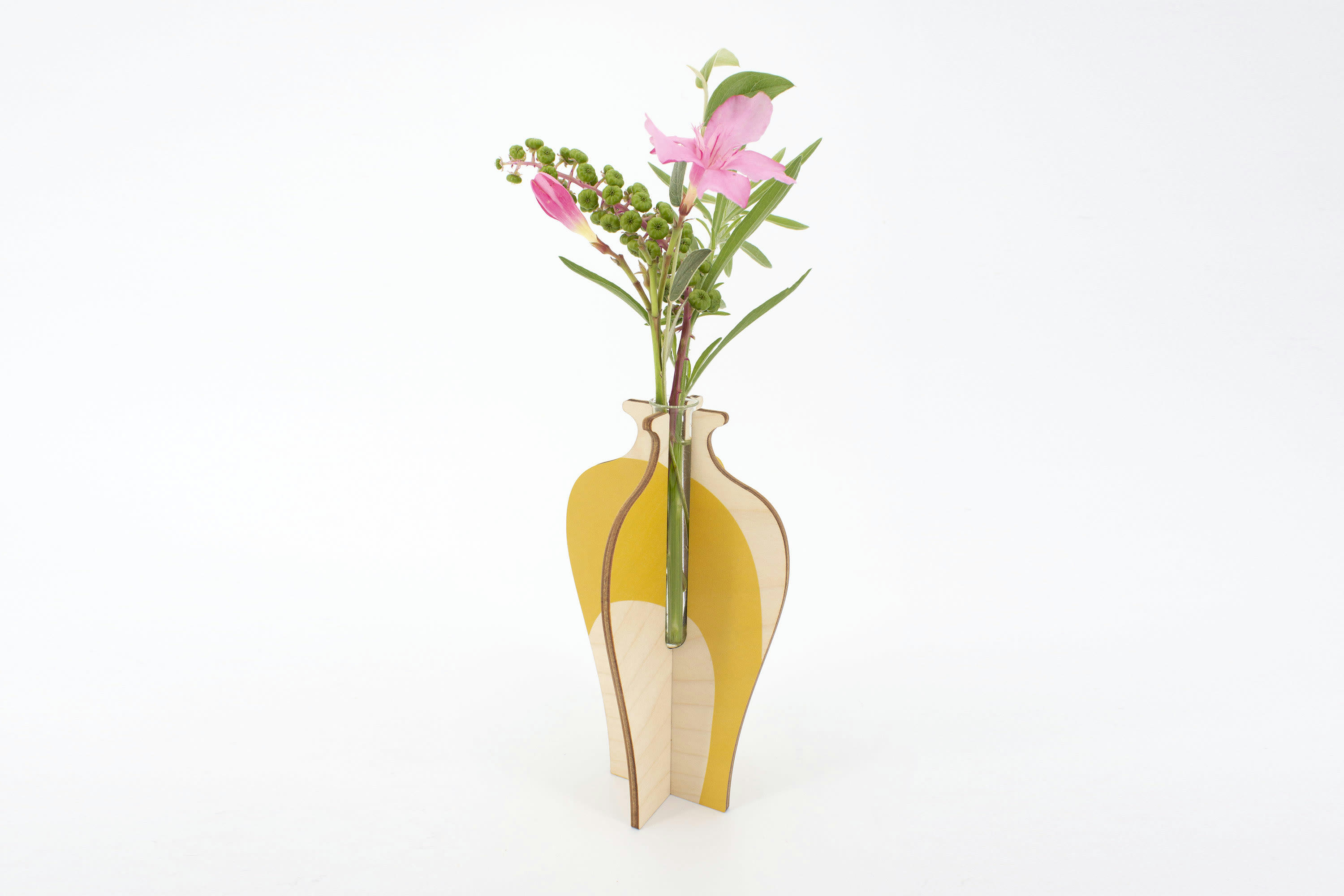 - Vase anamorphose Ming à assembler et éprouvette