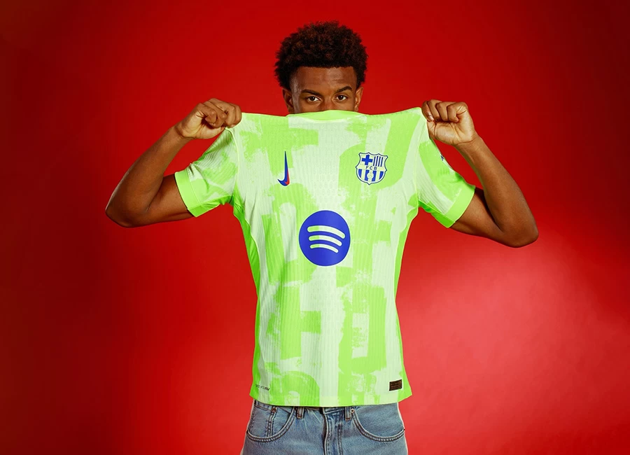 Barcelona 24/25 Nike Third Kit Blank Jersey - Yellow