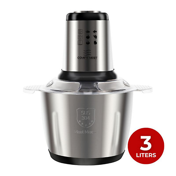 Hachoir mulitfonction 3L 1000W Comfy Nest CNBLD3