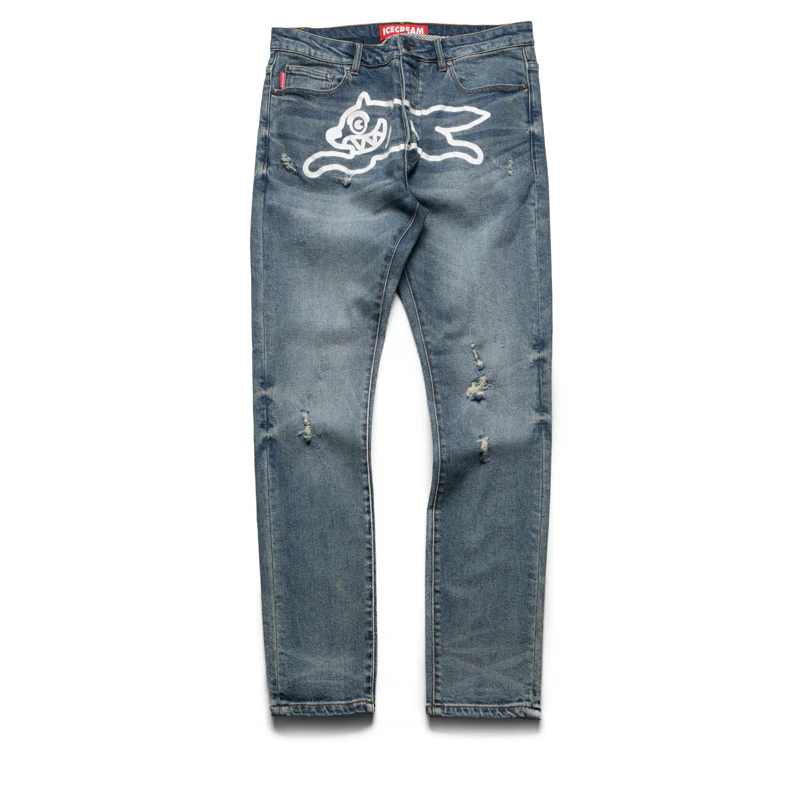 Ice Cream Mechanic Jeans - Blue Cherry