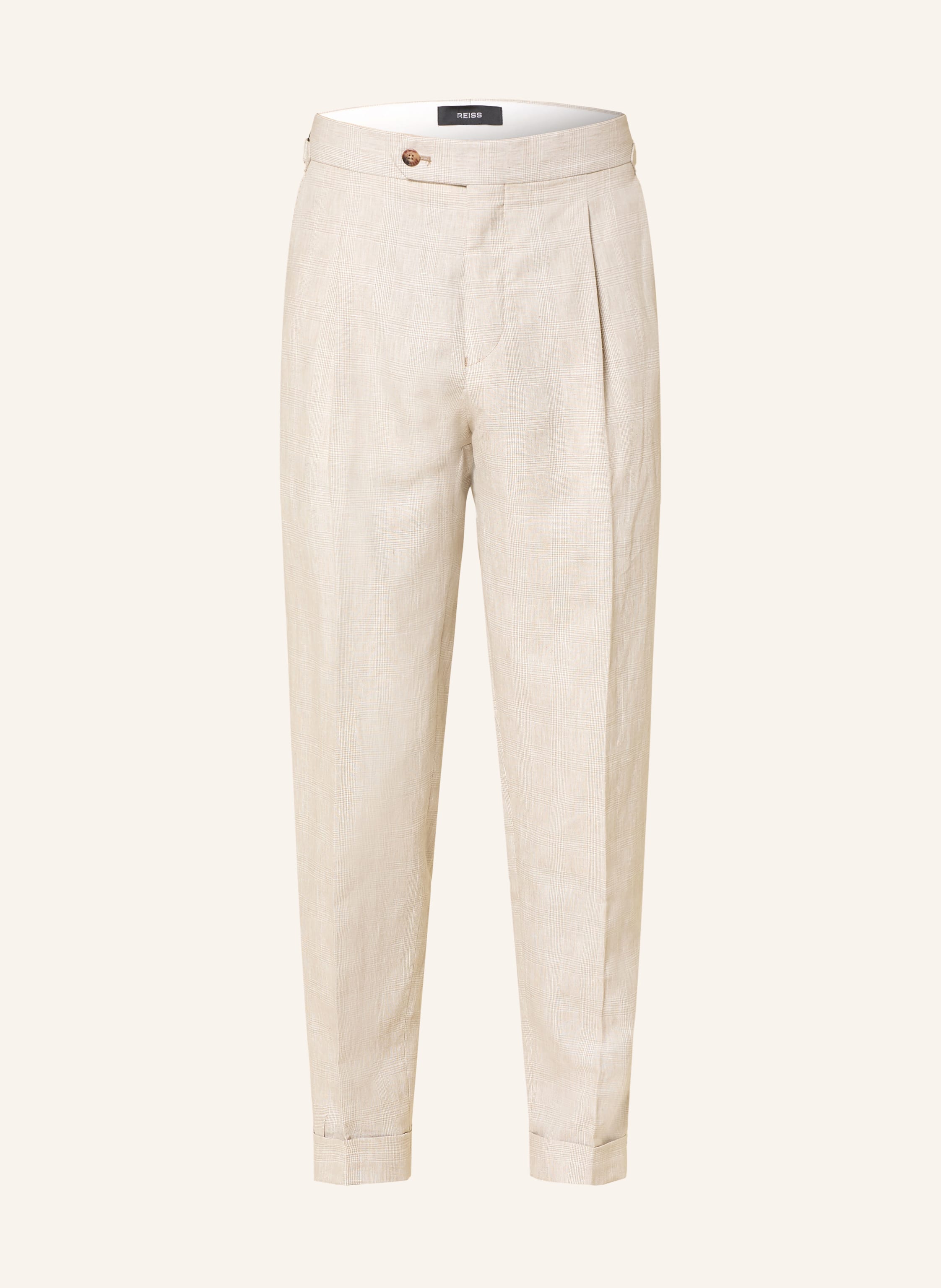 REISS Chino FINCH Extra Slim Fit mit Leinen