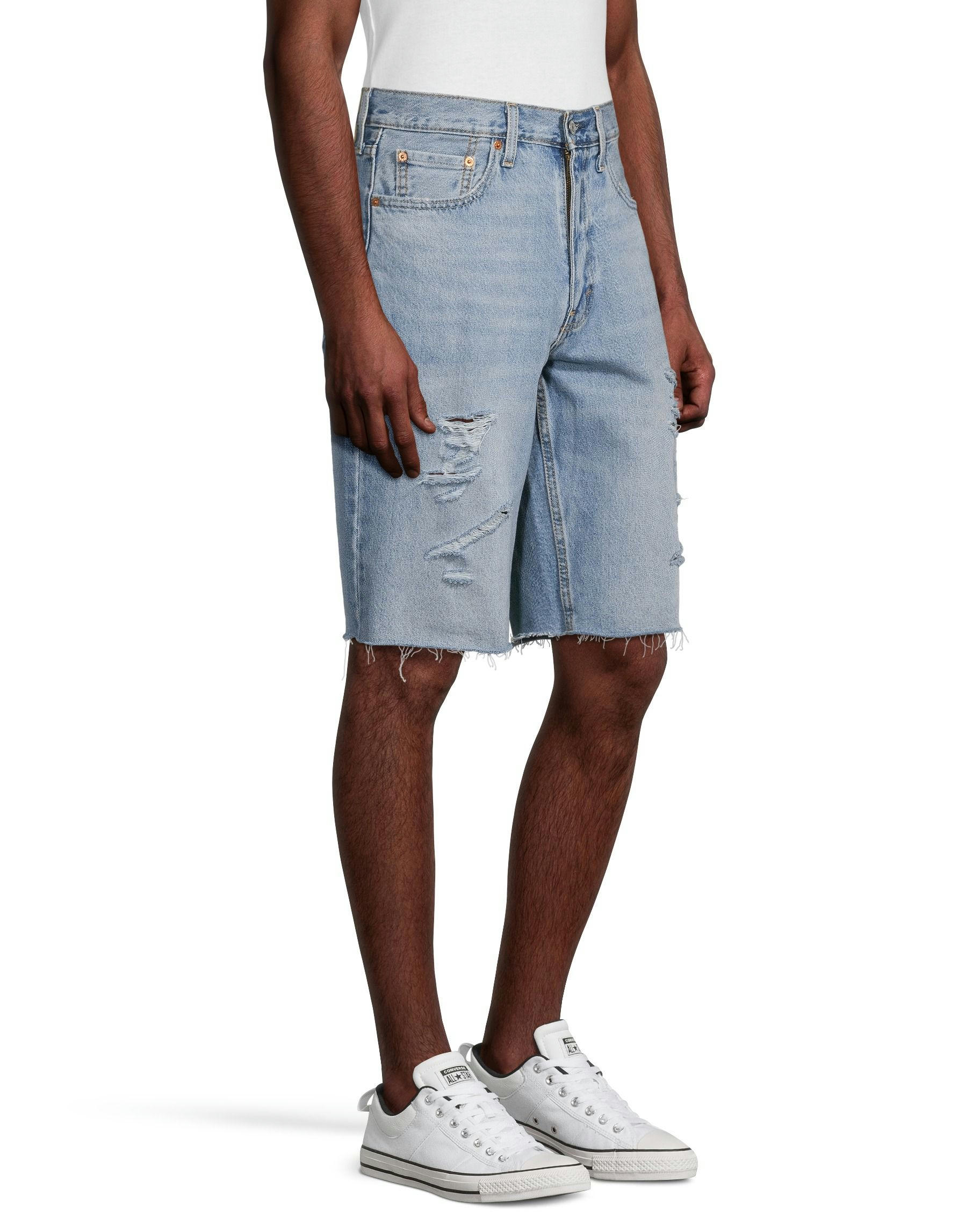 Levi's Men's 469 Low Rise Loose Fit Space Pals Baggy Cotton Shorts