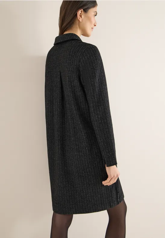 Two-Tone Strukturkleid