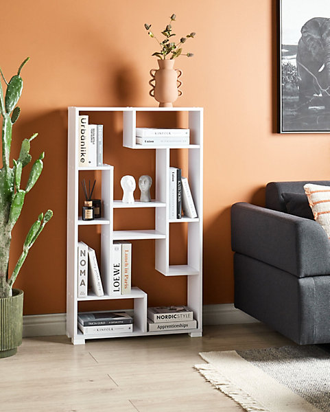 Meuble de rangement ALMA 122 cm Blanc