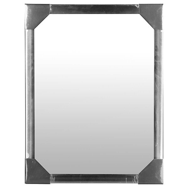 Miroir Mural à Accrocher Noir 34x44cm - Noir- Atmosphera