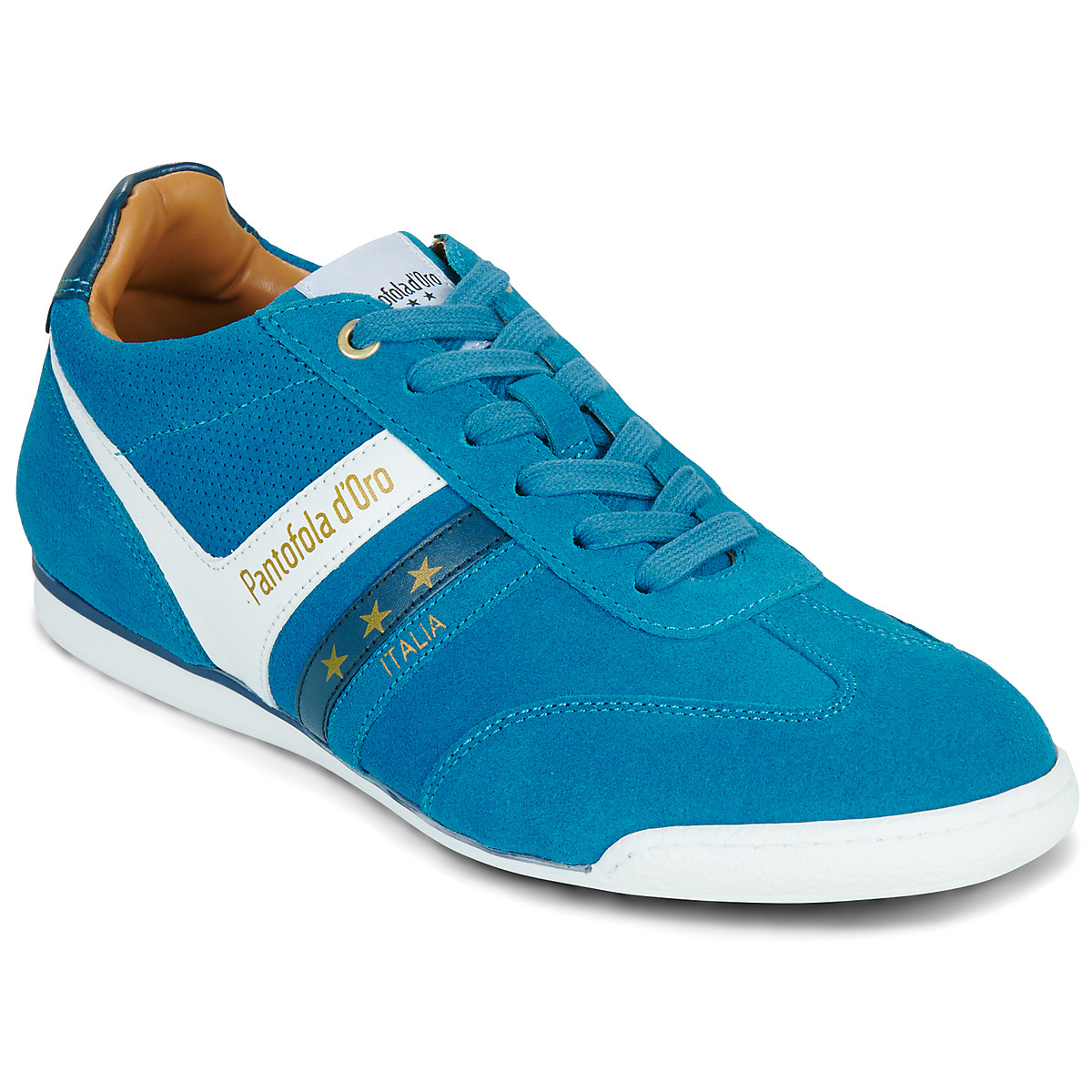 Pantofola d'Oro - VASTO SUEDE LOW - Blue