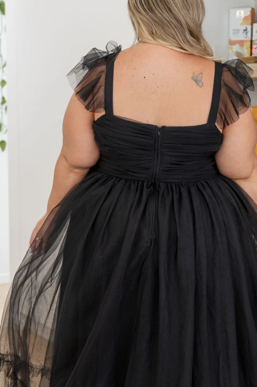 Princess Maxi Dress in Black