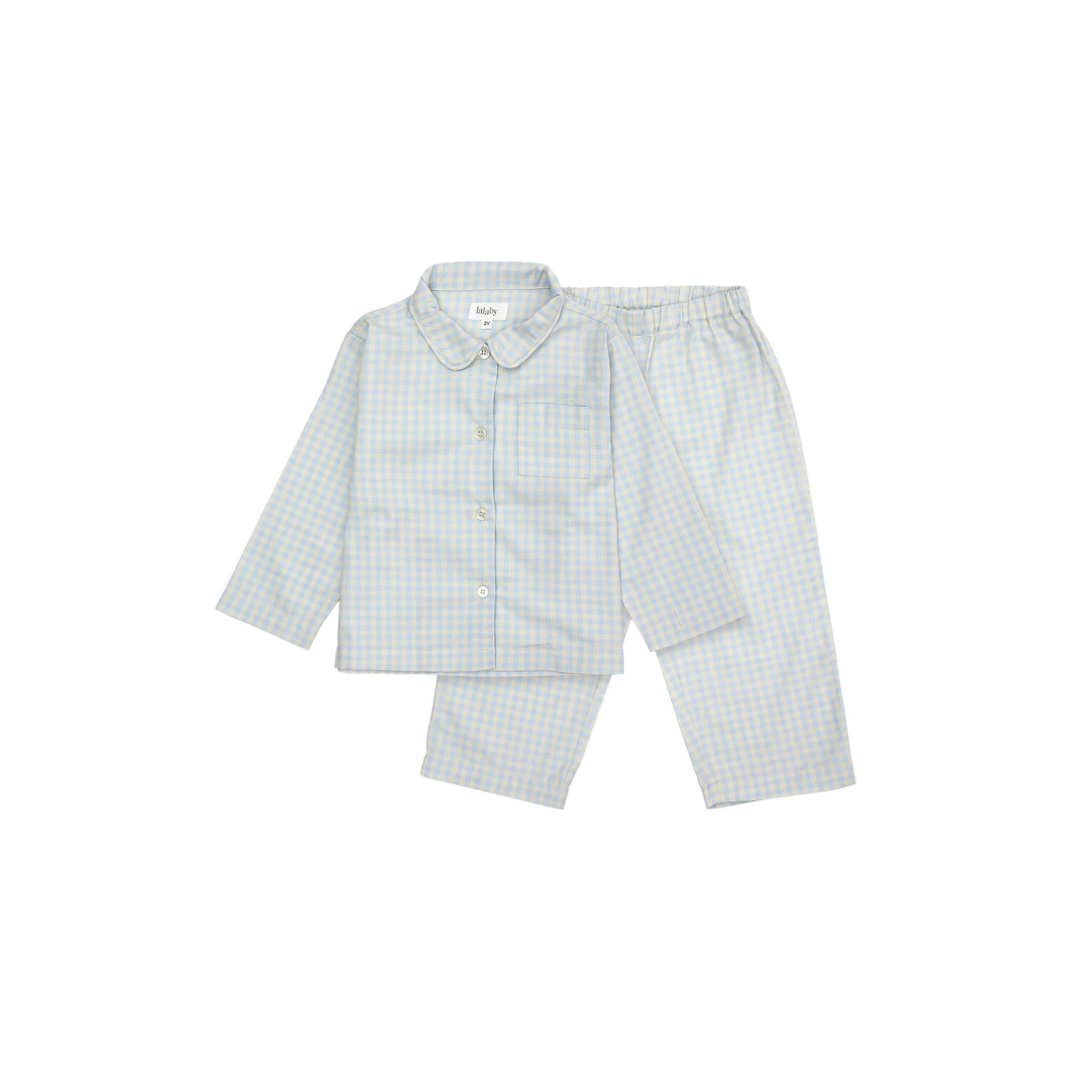 Classic Pyjamas, blue gingham