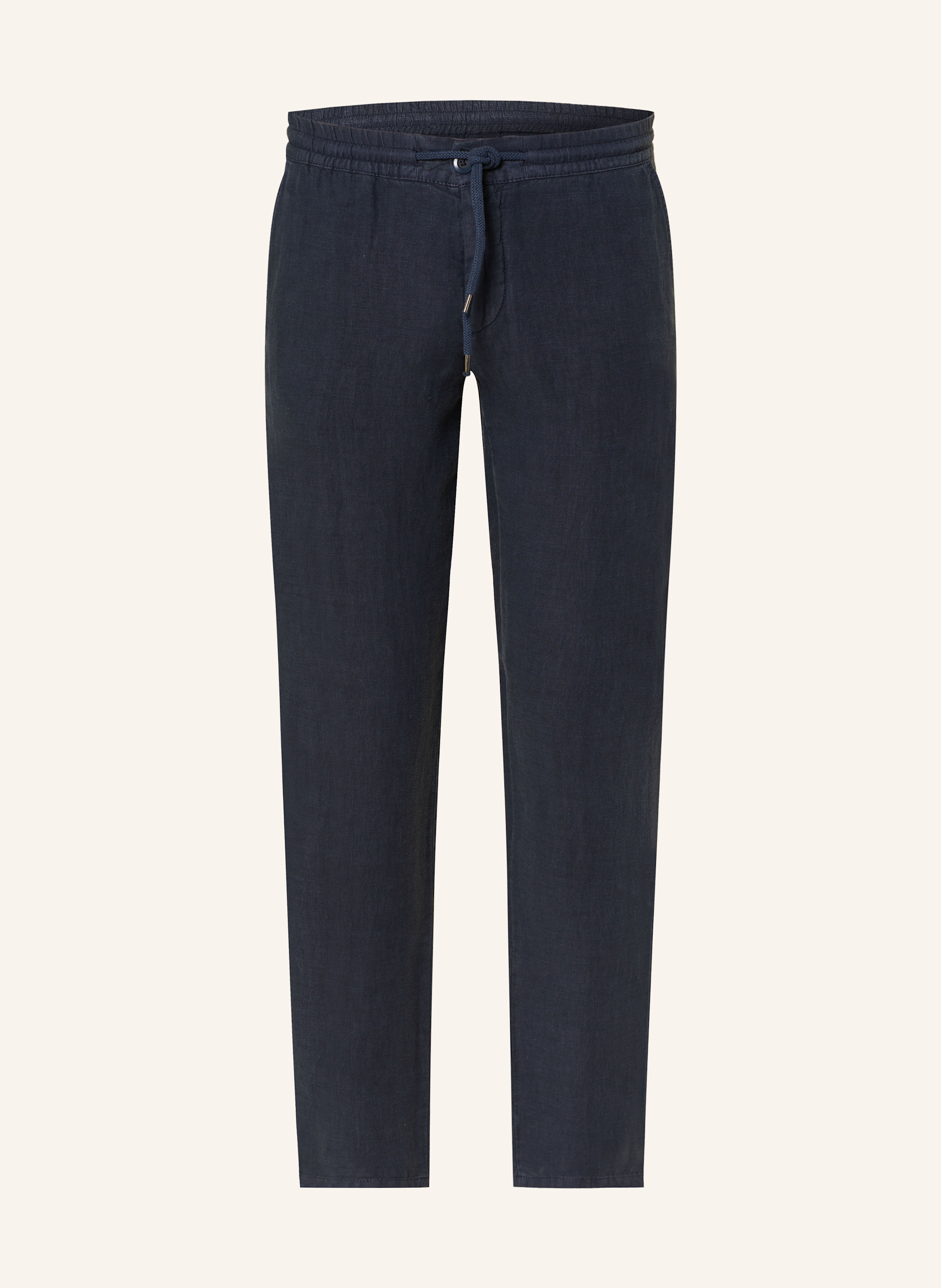 ALBERTO Leinenhose HOUSE im Jogging-Stil Tapered Fit