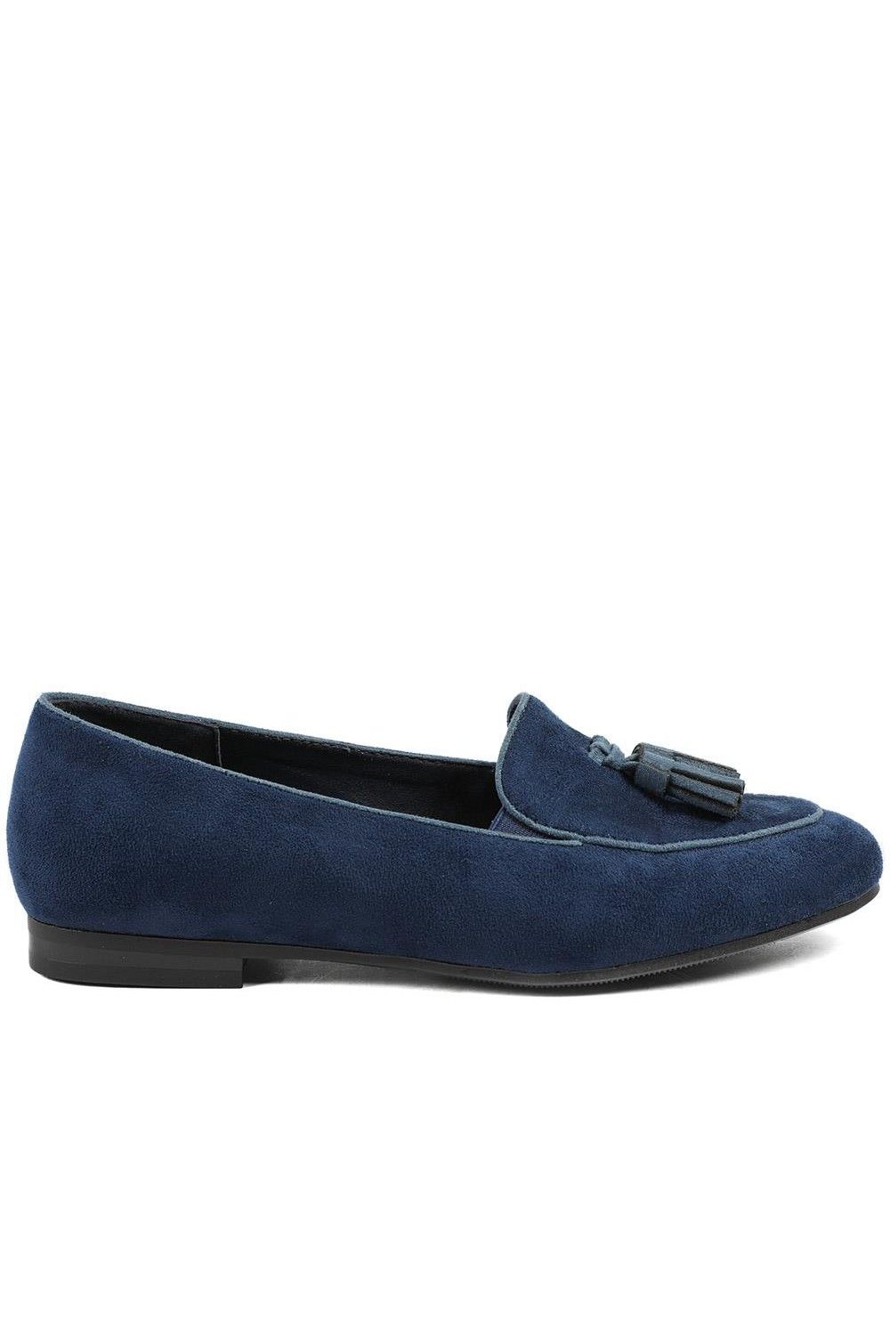 Pavers Smart Tasselled Heeled Loafers