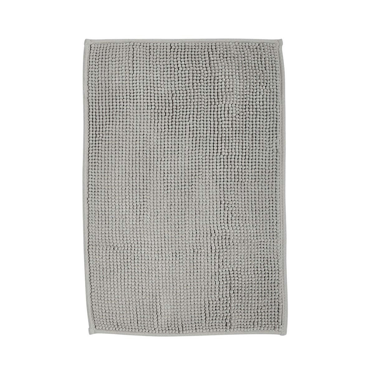 ESSENTIAL - Tapis de bain Bubble uni en Polyester Beige 60x40 cm