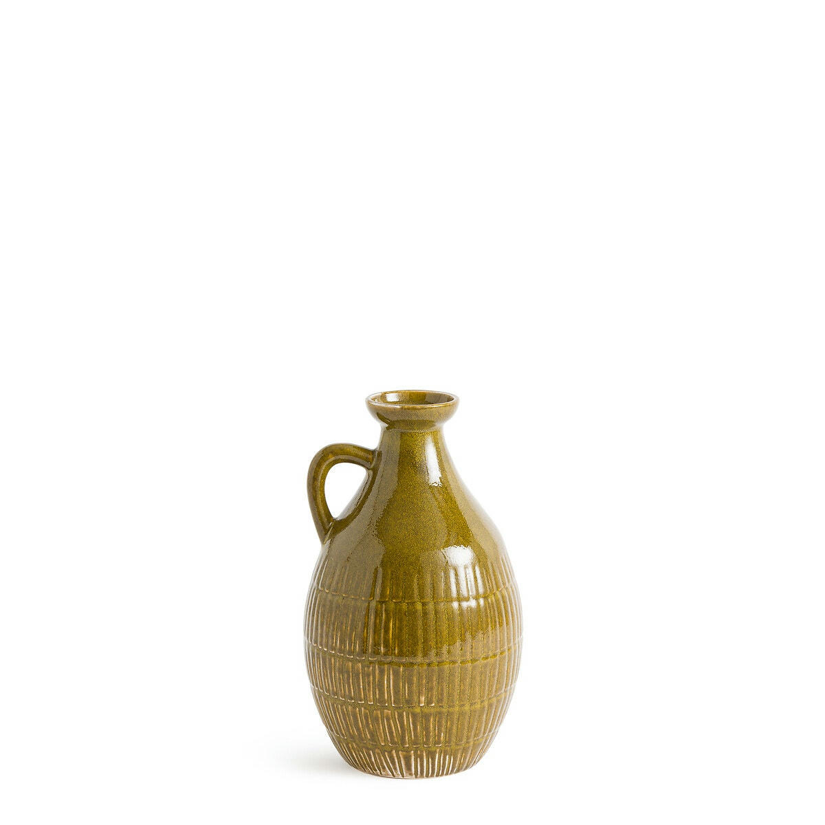 Vase amphore décoratif en faïence H29 cm, Elie