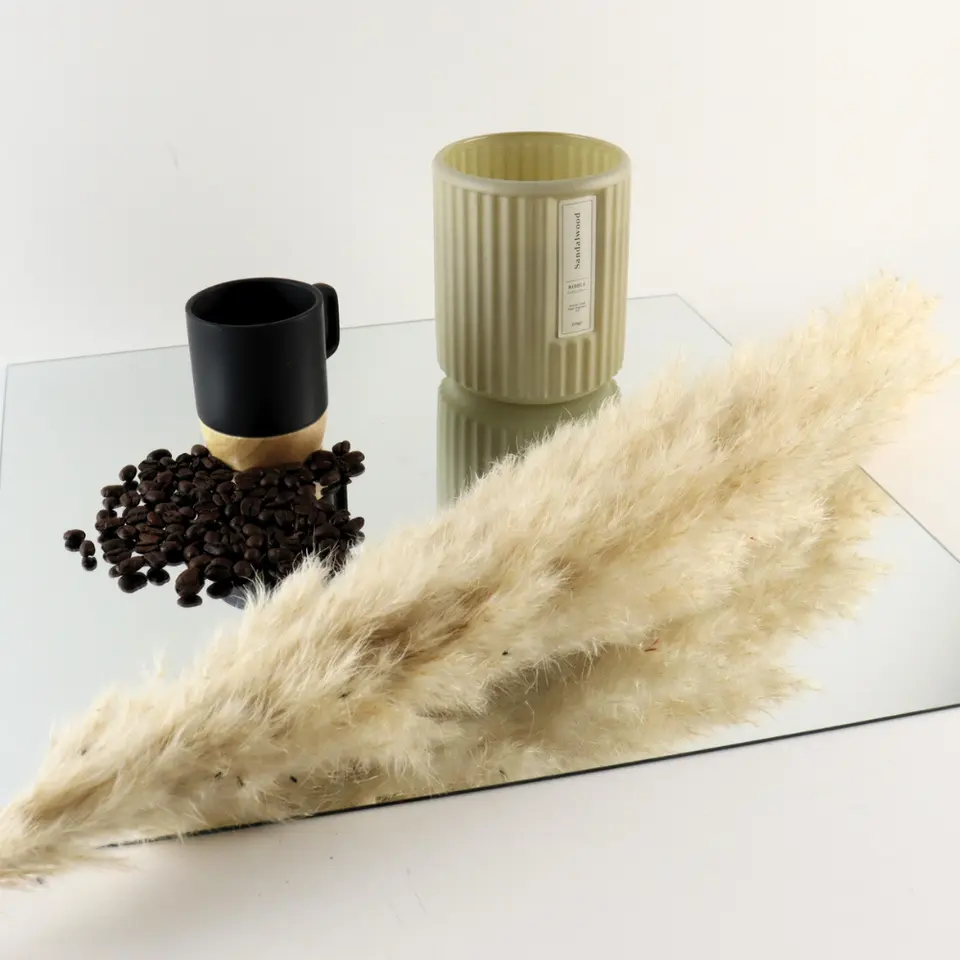 MISOU Plakspiegel Zelfklevende Spiegel Vierkant Set van 2 40x40cm