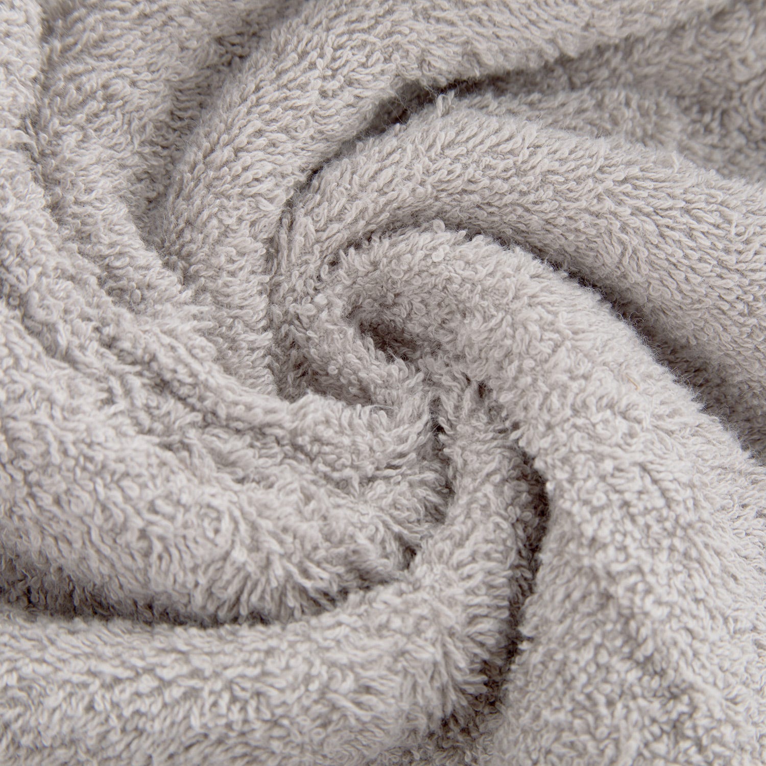 Set 2 lavette 30x30 cm cotone Basik grigio