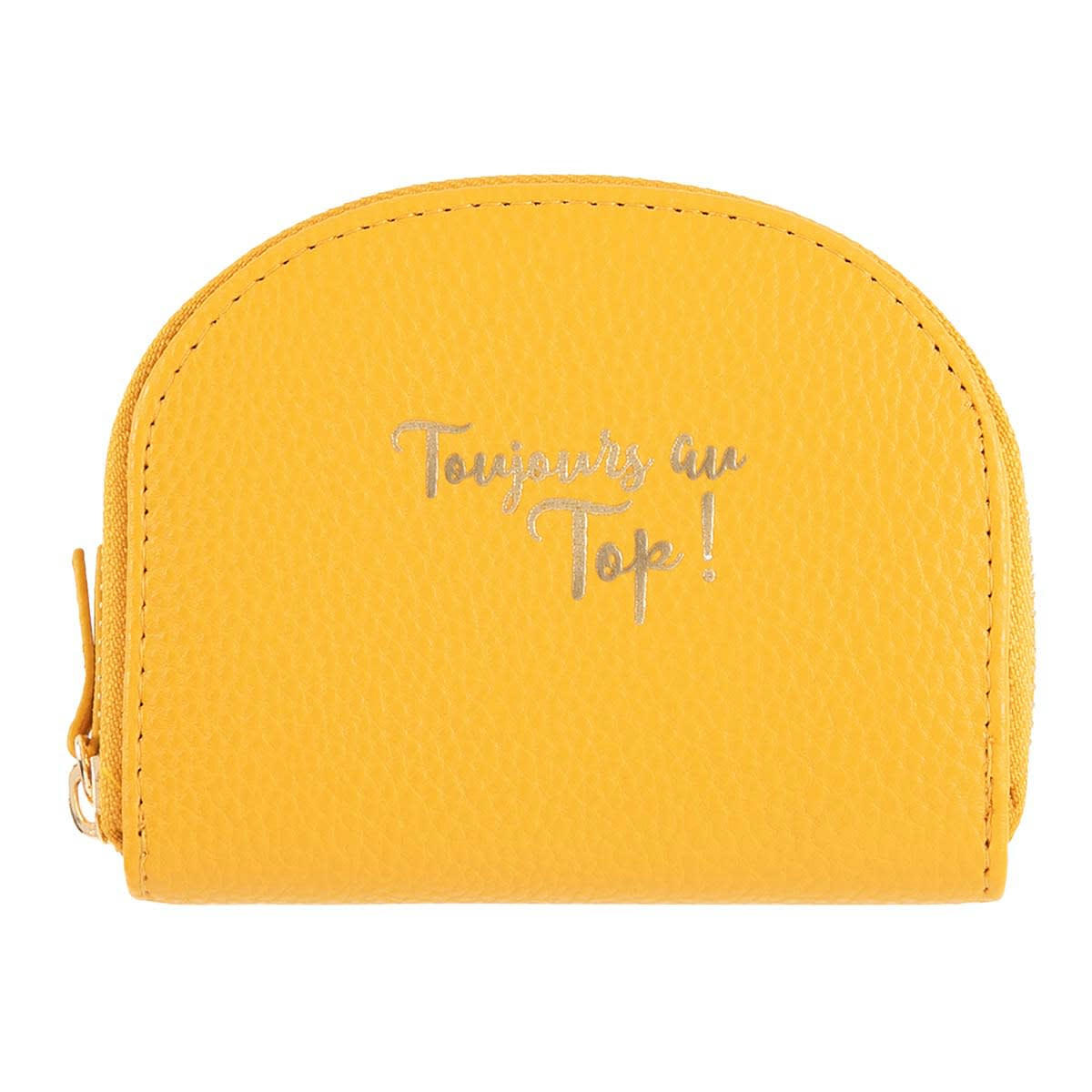 - Porte-monnaie - Toujours Au Top - Jaune Moutarde