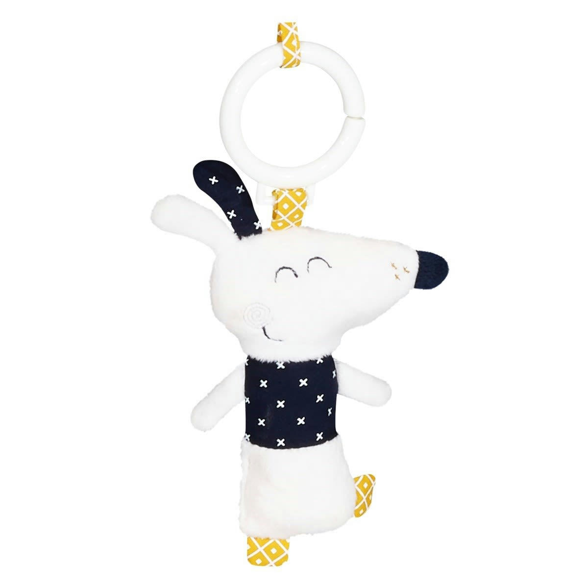 HELLO - Tapis D'Eveil 75cm en velours blanc