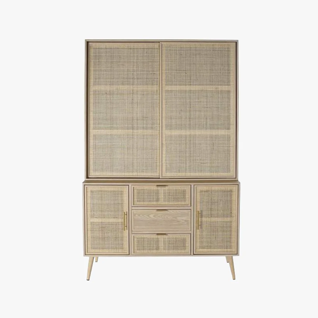 Armário de Duas Prateleiras, Duas Portas e Três Gavetas VEREDA