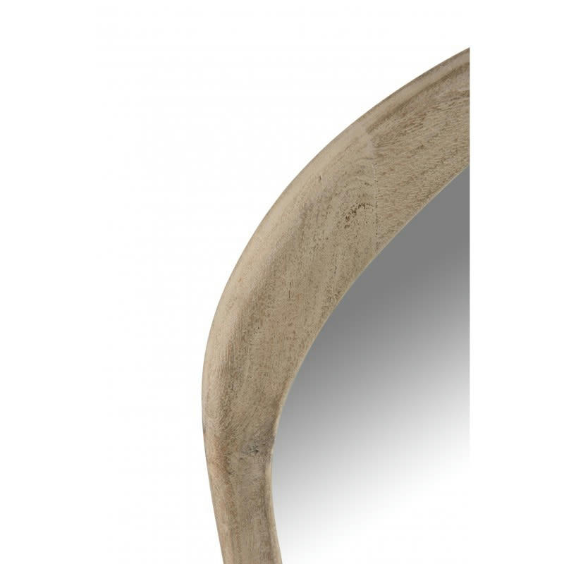MANGUIER - Miroir irrégulier bois de manguier 51x83cm