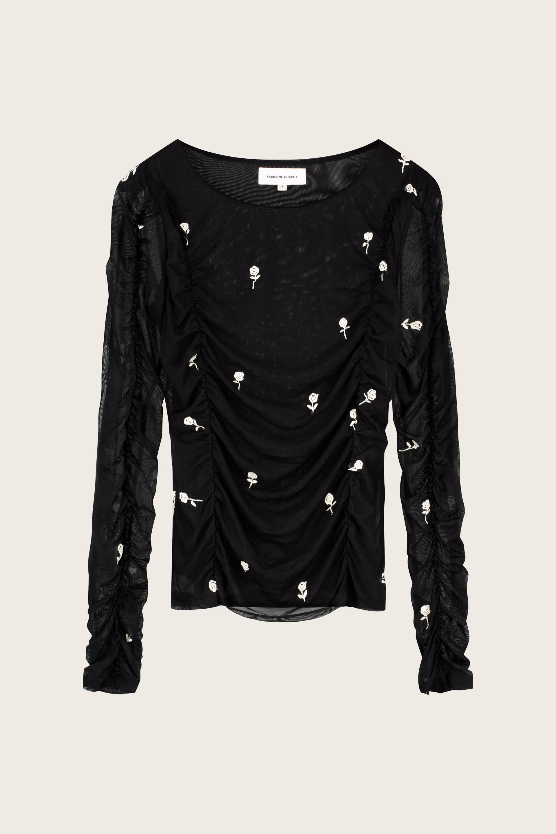 Kamea Top | Black/Cosy White