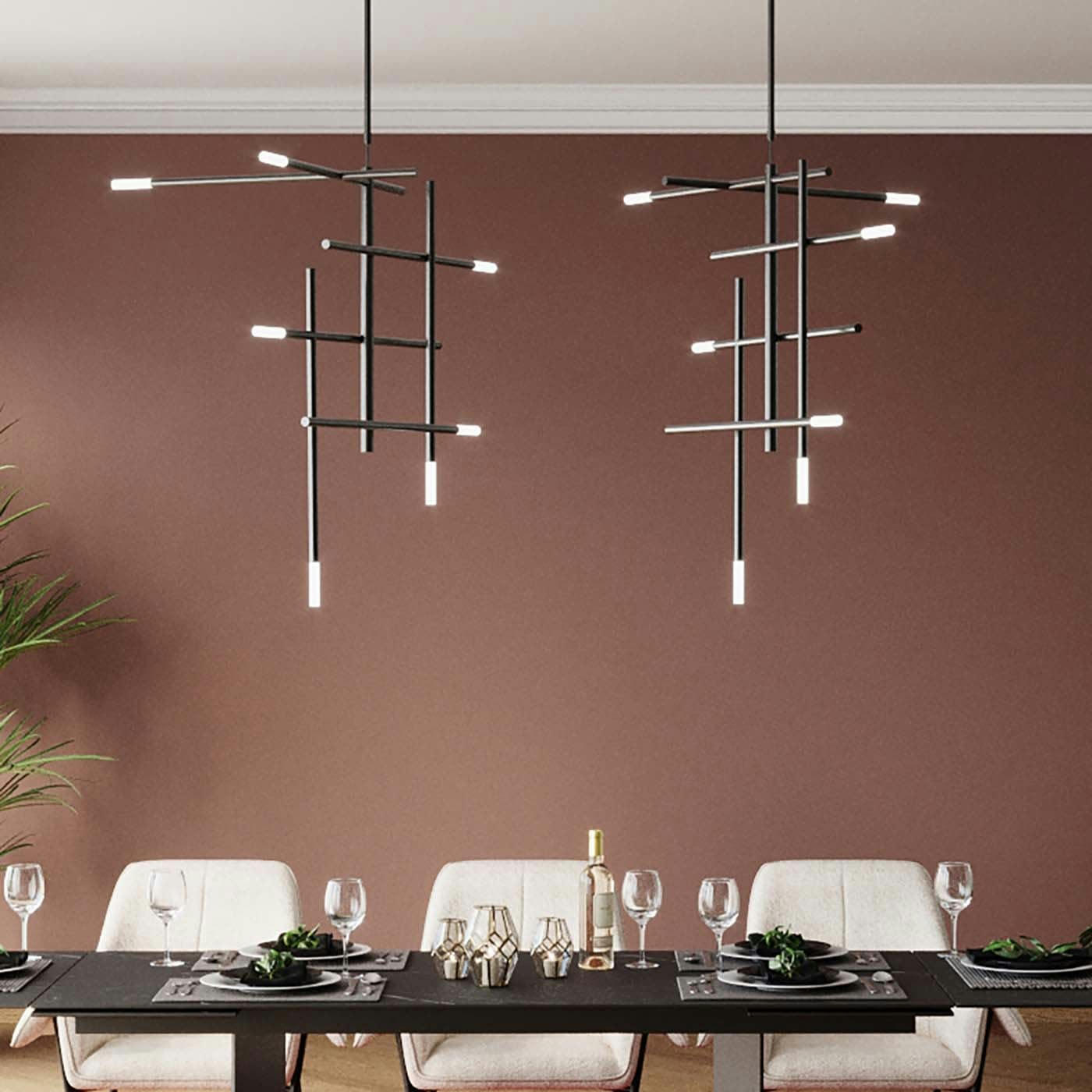 STICKS - Suspension Sticks noire Kare Design