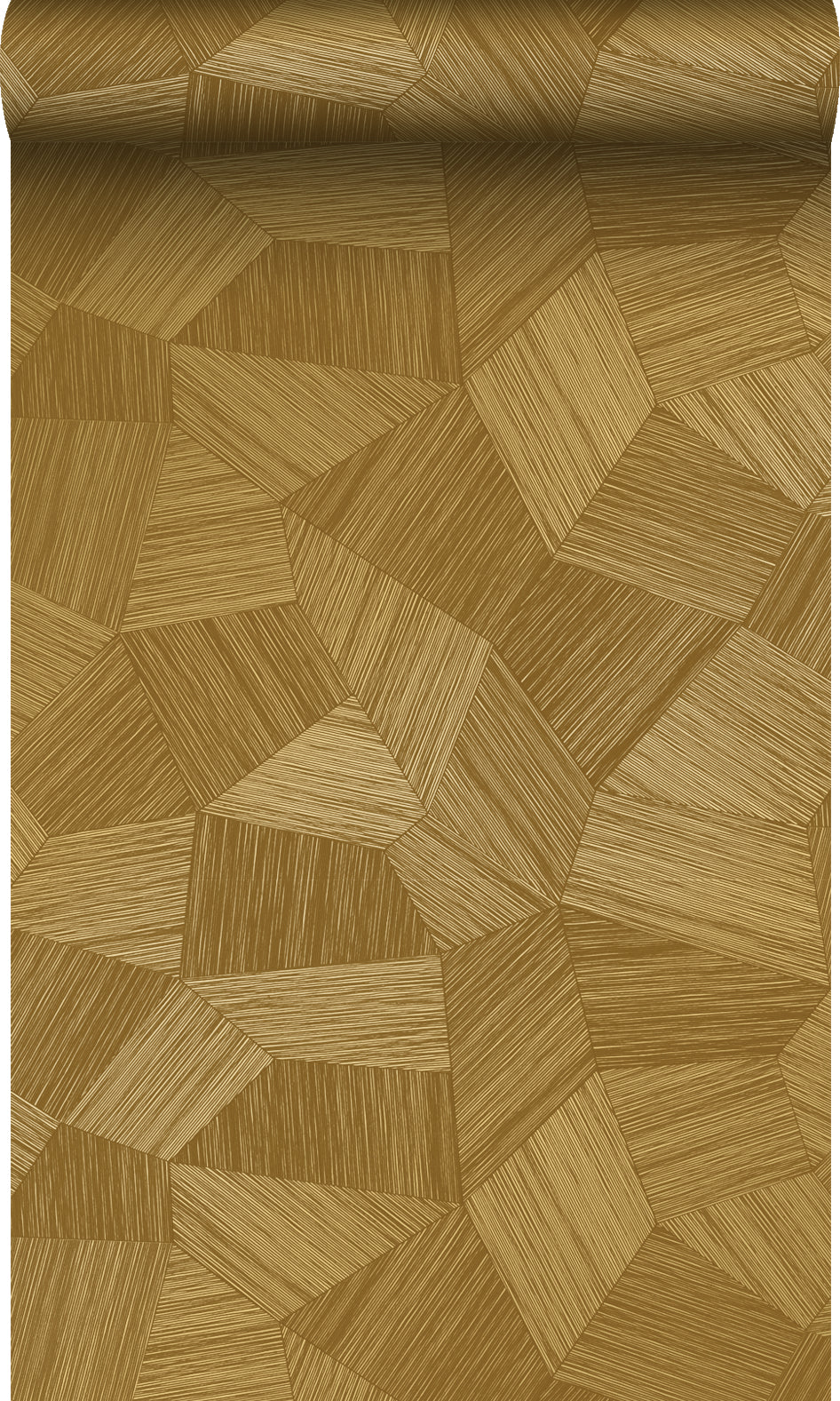 Origin Wallcoverings behang grafisch 3D motief warm goud - 53 cm x 10.05 m - 347953