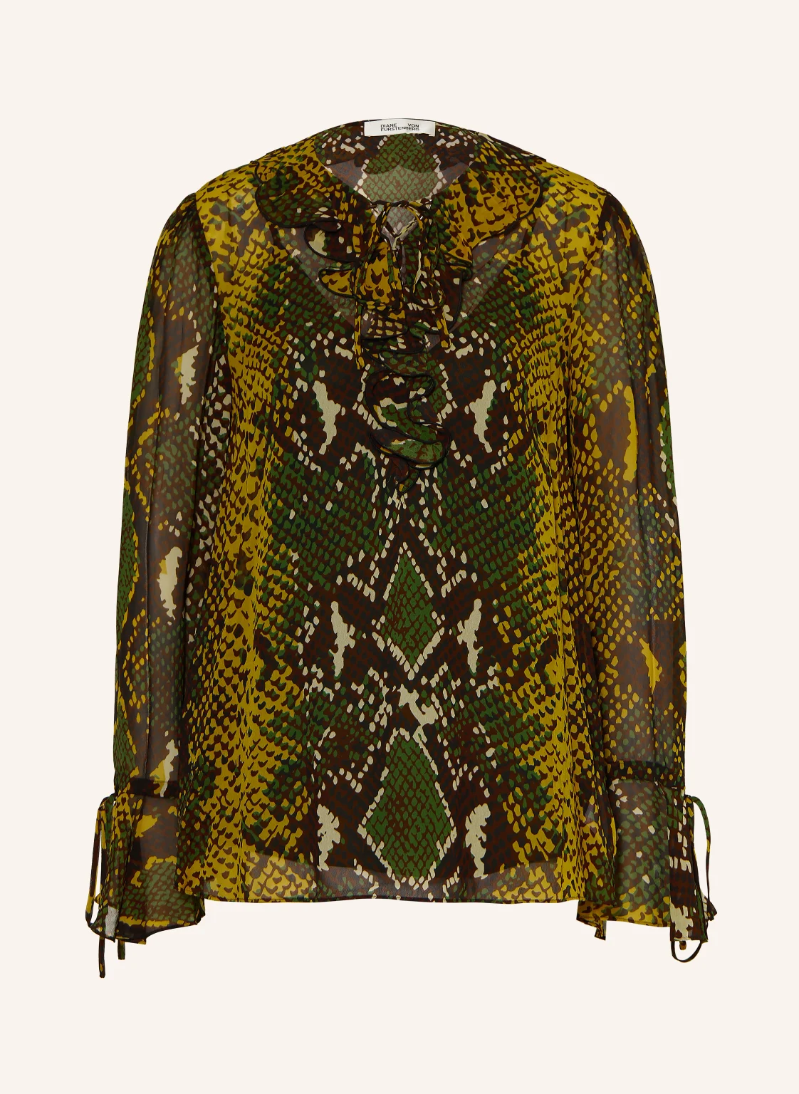 DIANE VON FURSTENBERG Blusenshirt PAOLA mit Volants