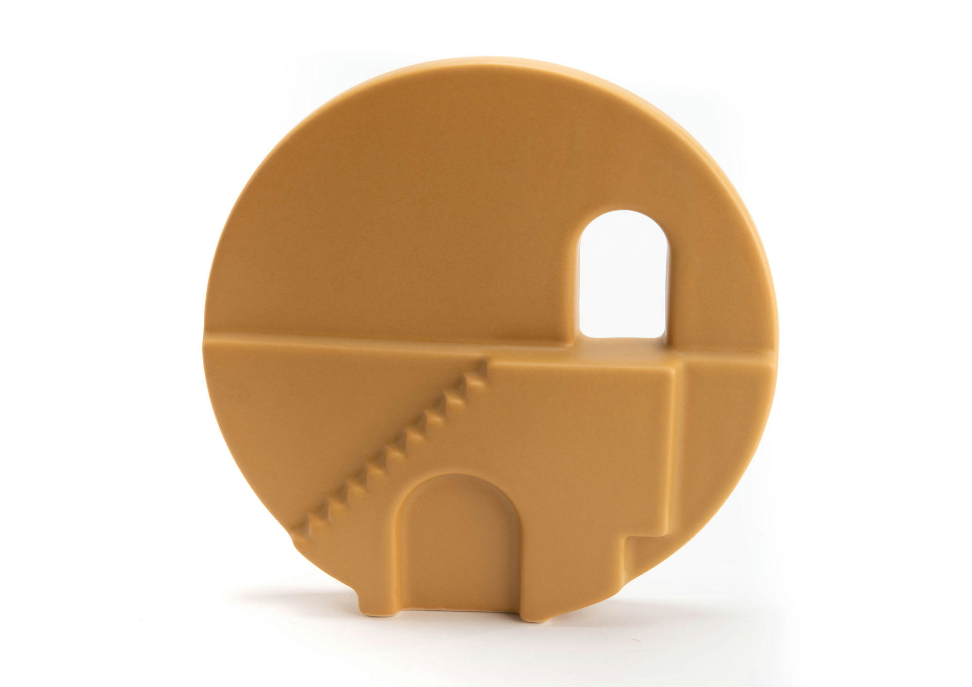 - Vase escalier couleur sable L19.5cm