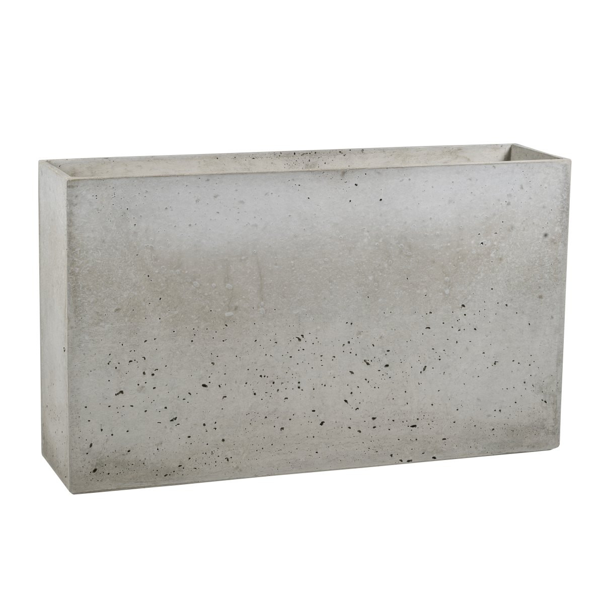 Donica Betonowa Zewnętrzna Zadora MURO XL 120x30x70 szary naturalny