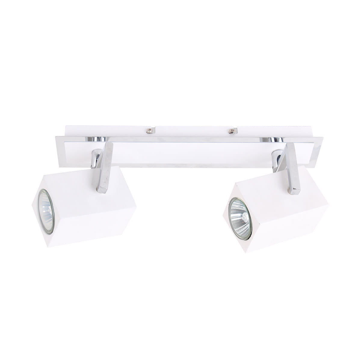 Listwa sufitowa biała chromowana MATEO 2xGU10x35W IP20 Italux