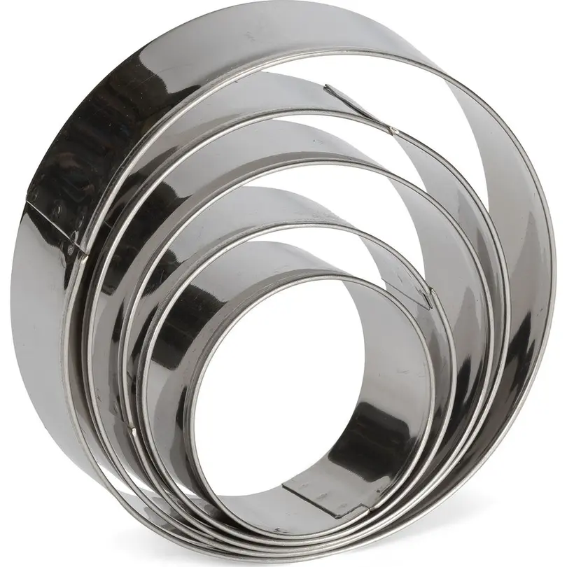 Ausstecher 5er-Set Kreis