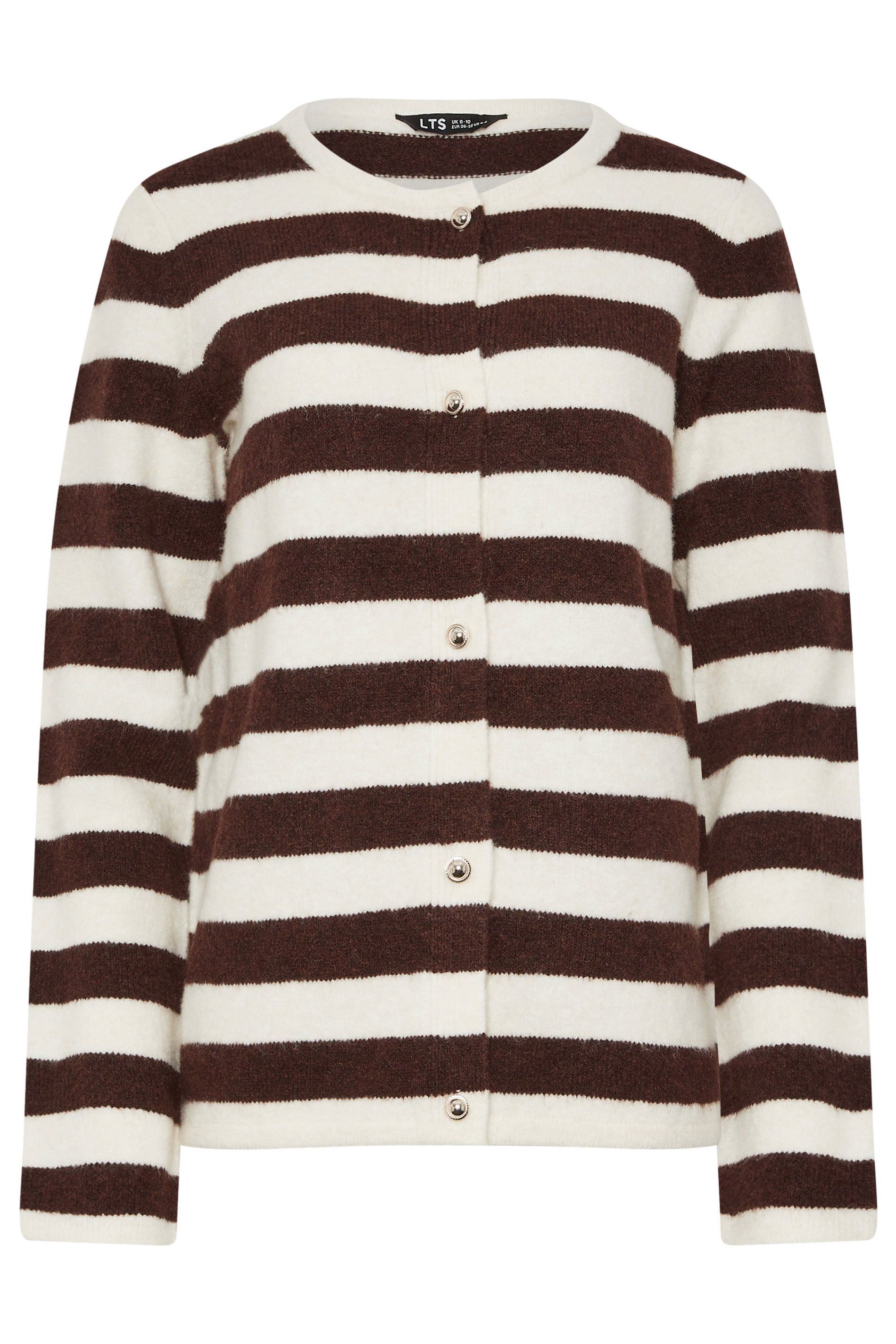 Long Tall Sally Tall Stripe Knitted Cardigan