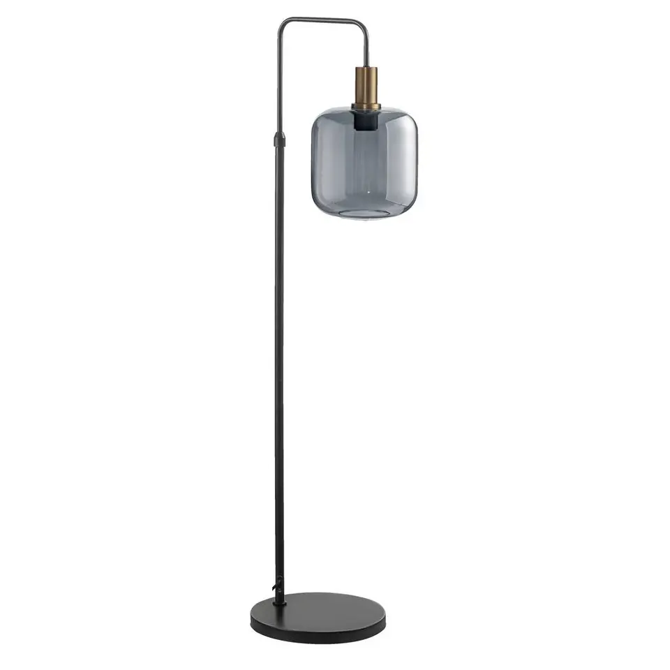 Vloerlamp Toulouse - zwart - 108-150x35x28 cm