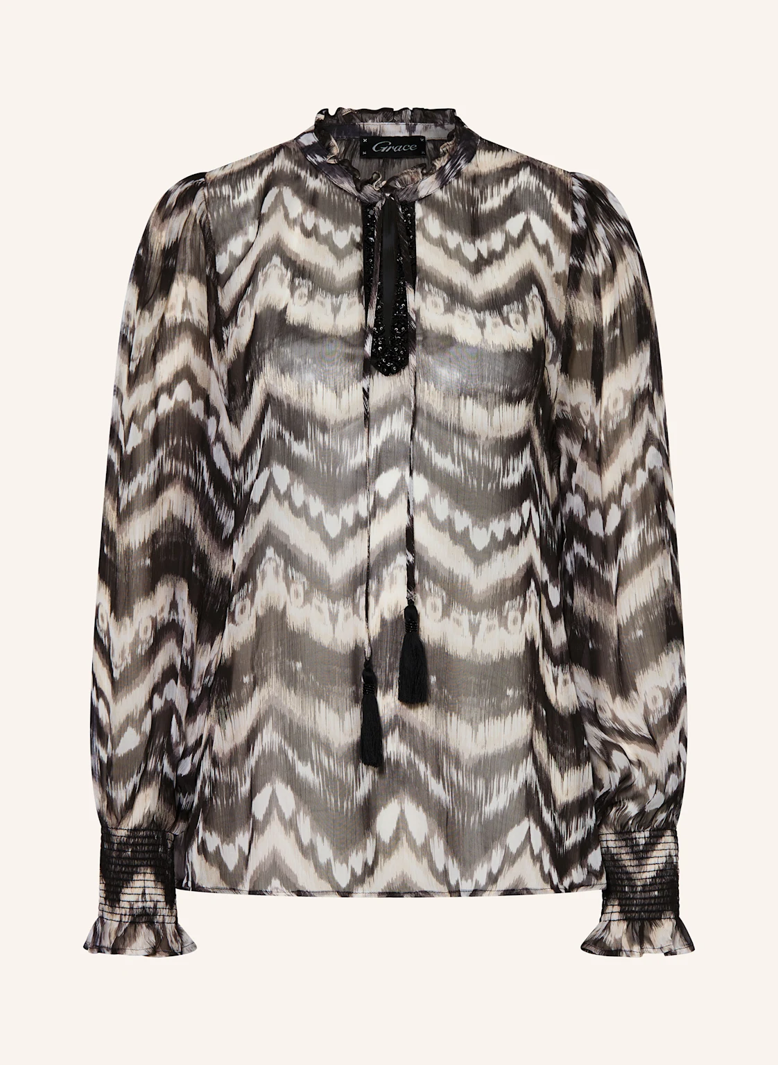 Grace Blusenshirt mit Schmucksteinen