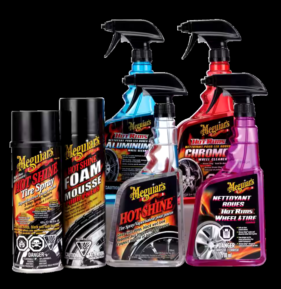 Meguiar's Hot Rims Chrome Wheel/Rim Cleaner Spray, 709-mL