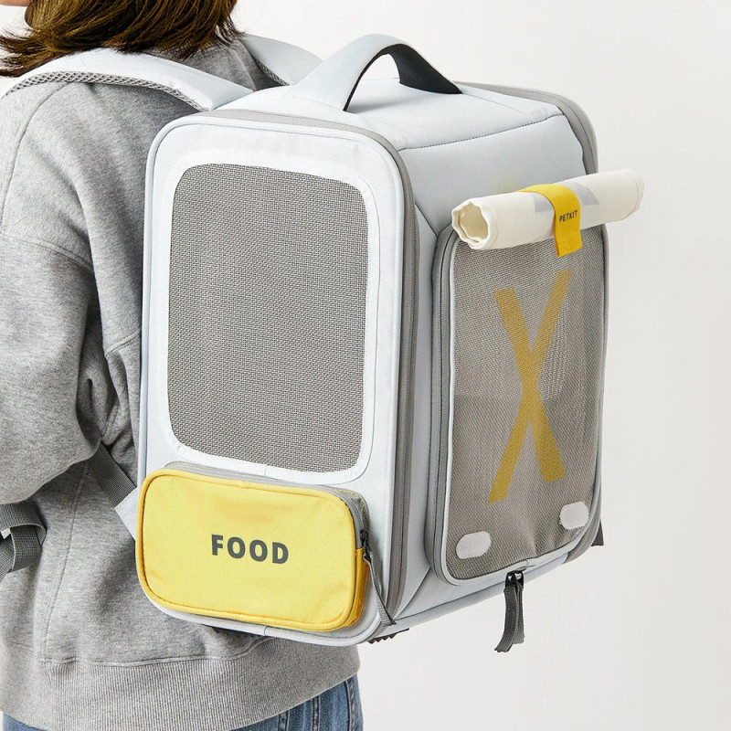 Sac de voyage pour chien et chat Breezy X-Zone gris PETKIT