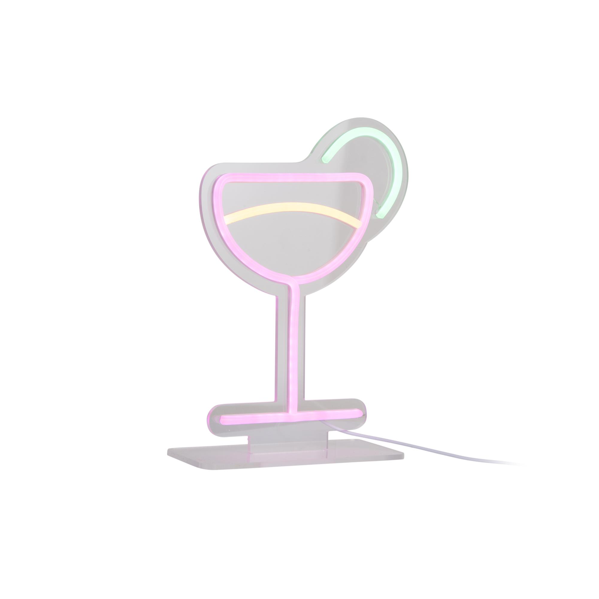 Leitmotiv tafellamp Cocktail - multicolor - 21.1x21.1x30cm