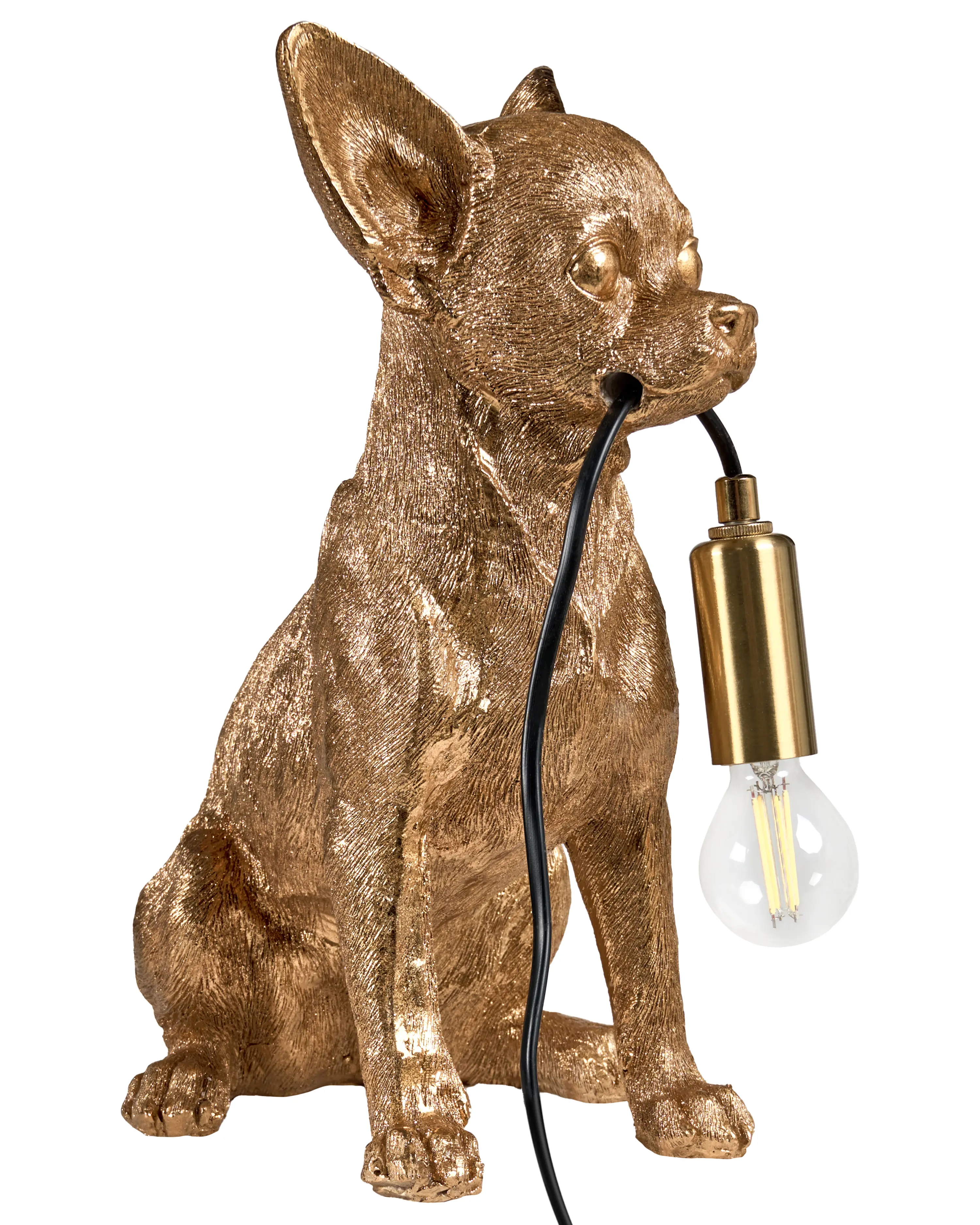Table Lamp Dog ROCCO Gold