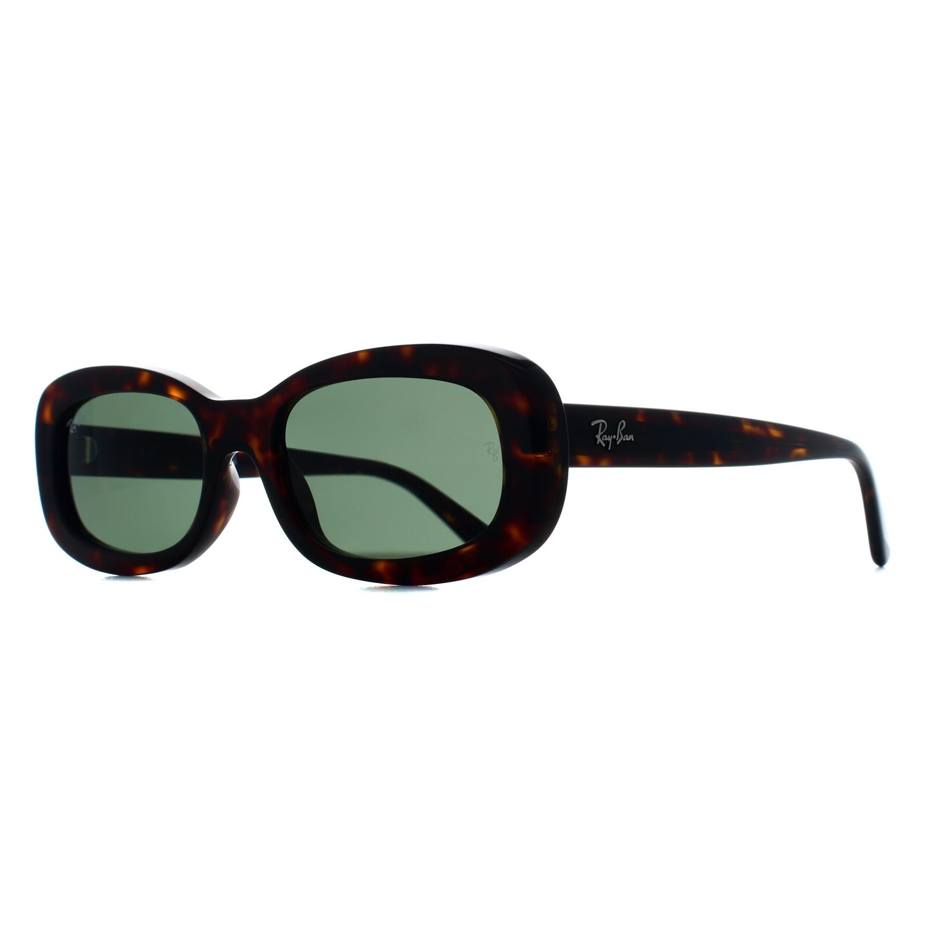 Ray-Ban Oval Havana Green RB2221