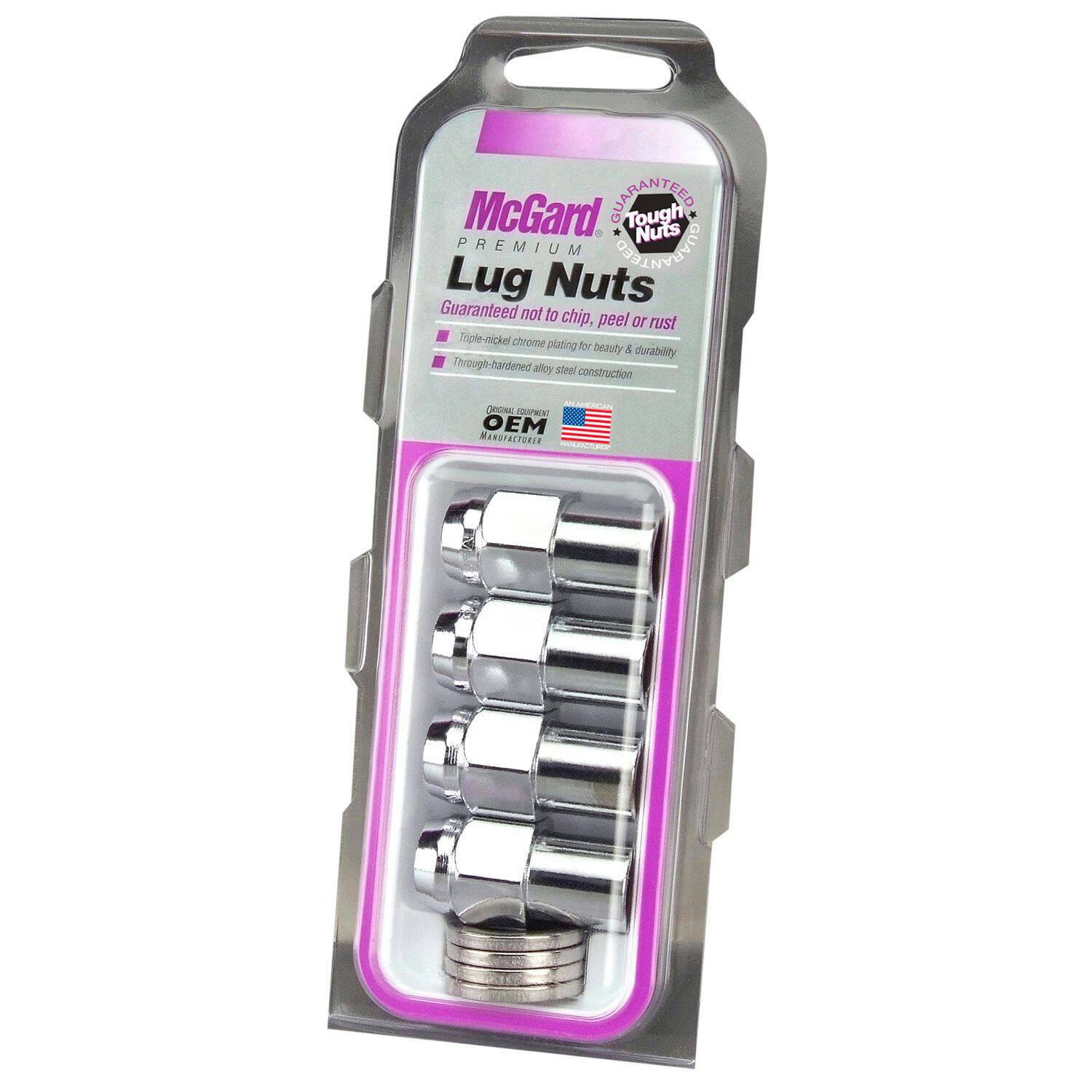McGard 61000 Lug Nuts, Shank, 4-pc