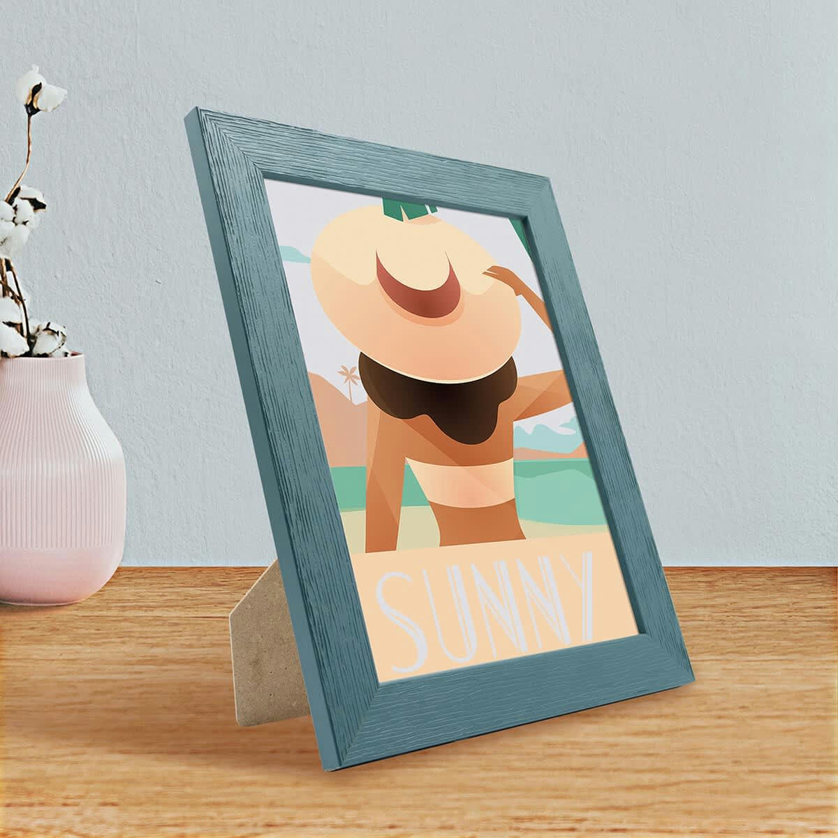 TUTTI FRUTTI - Cadre photo menthol 18x24 cm bois reconstitué fsc