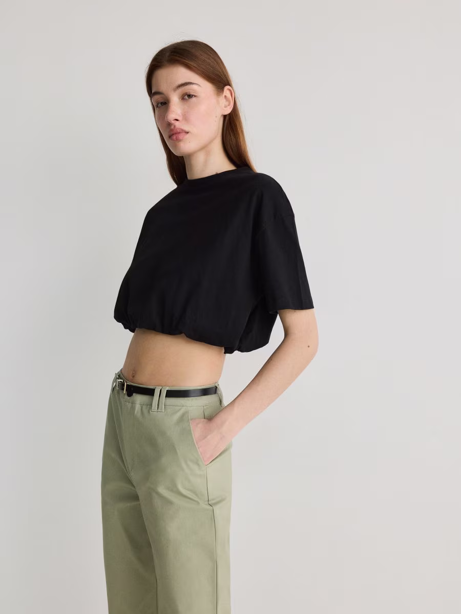Chino Trousers With Belt