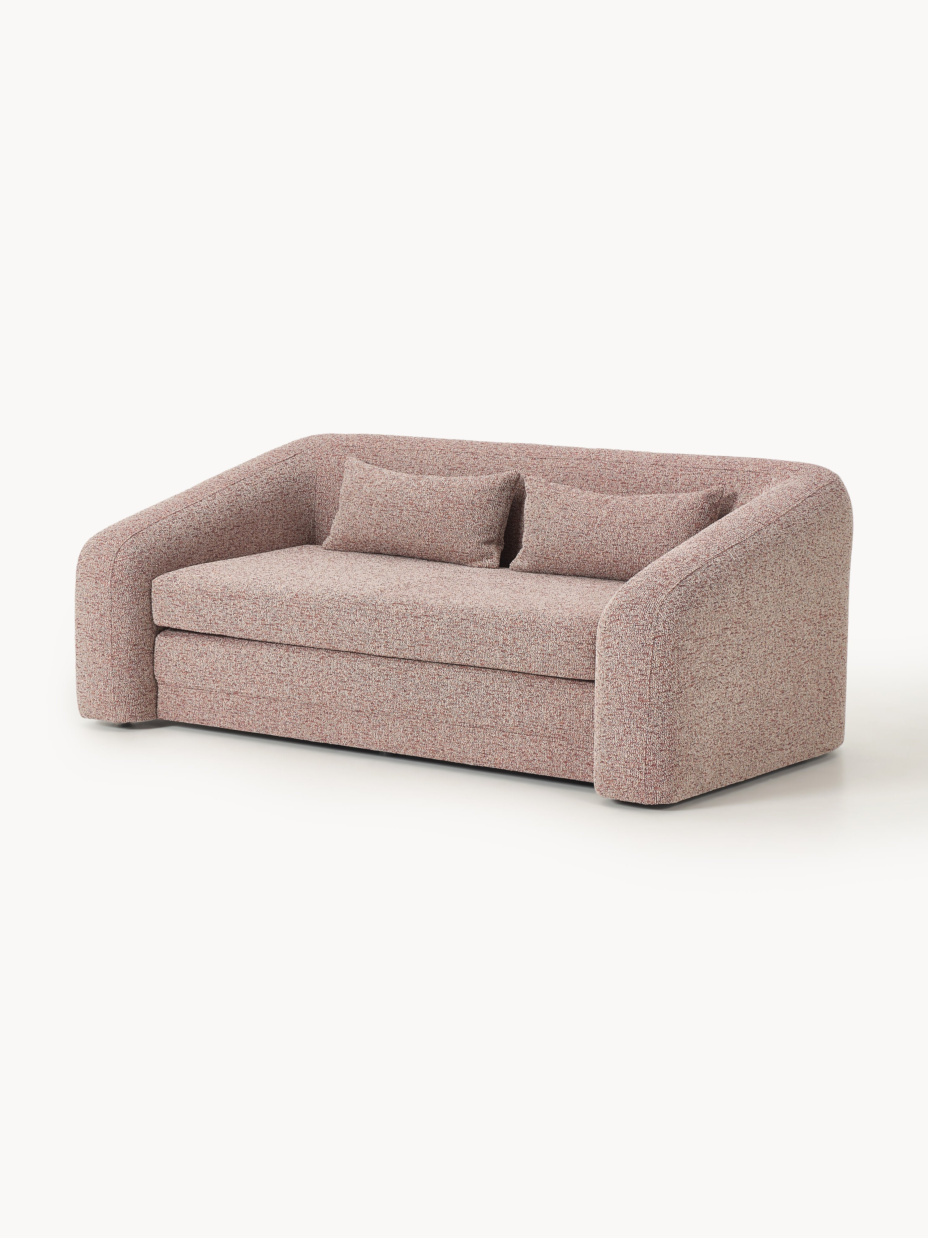Bouclé-Schlafsofa Eliot (2-Sitzer)