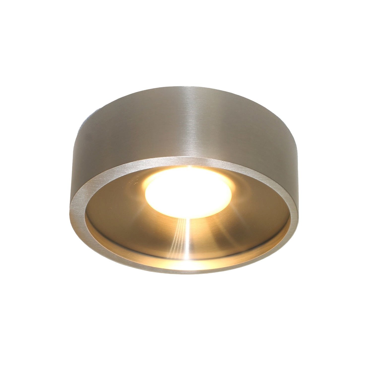 Artdelight plafondlamp Orlando - 1 lichts - 14 x 5  cm - aluminium