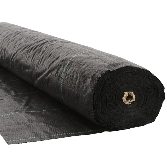 Unterbodengewebe, Kunststoff, schwarz, BxL: 2 x 25 m
